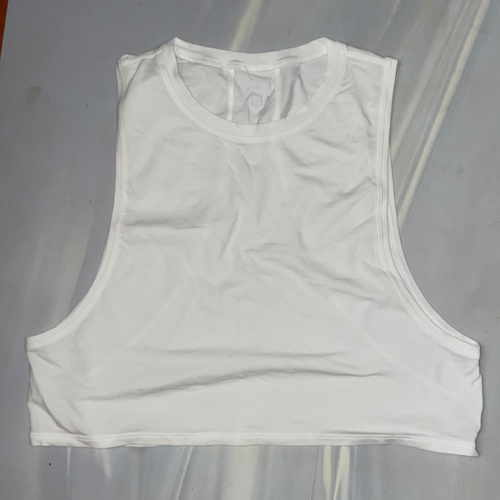 Muscle love cropped tank